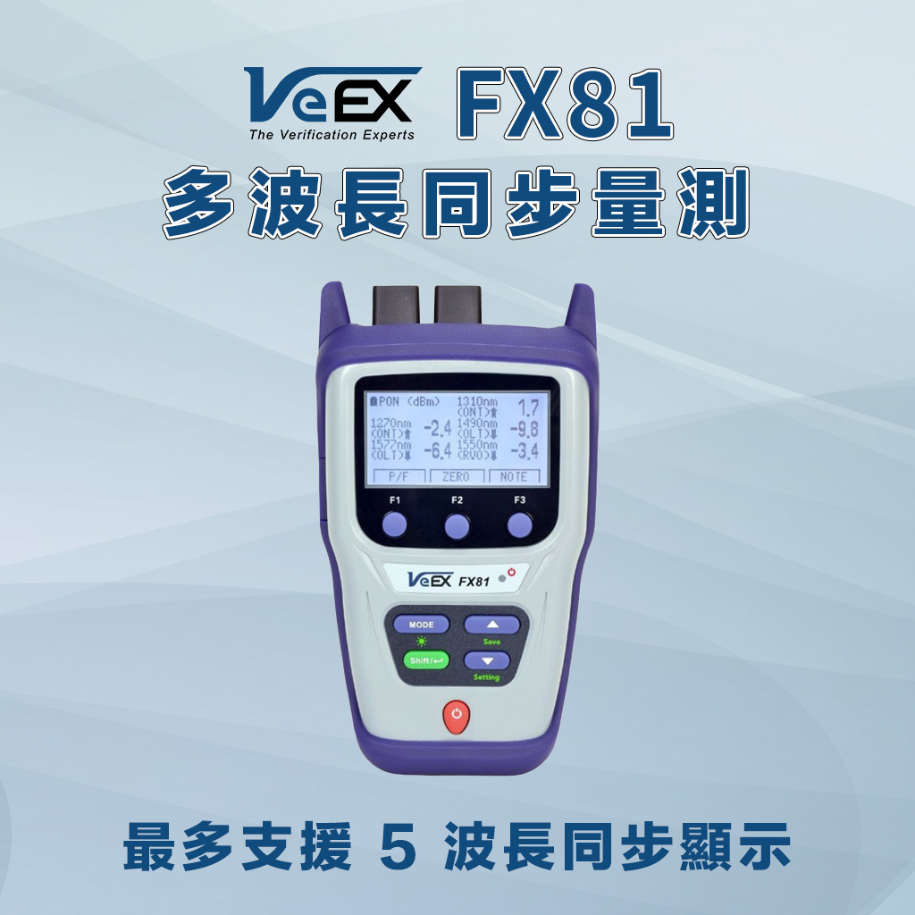 VeEX FX81 PON 光功率計:圖片 2