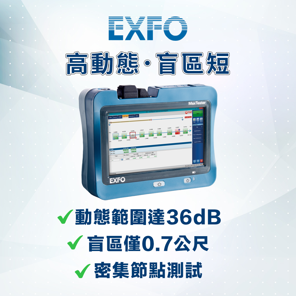 EXFO MaxTester720D 光時域反射儀:圖片 2